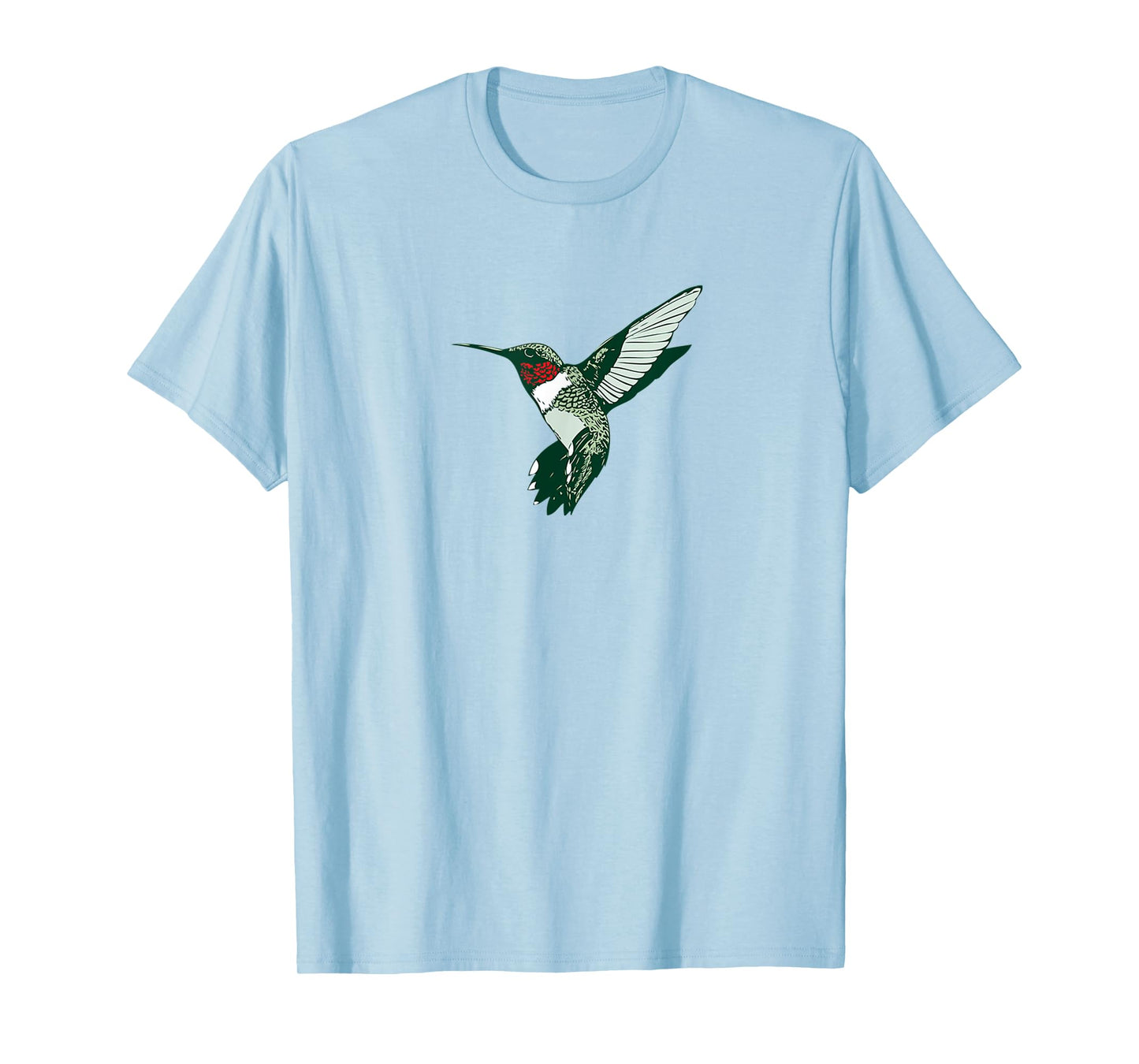 Cool Migrating Birds Ruby-throated Hummingbird T-Shirt