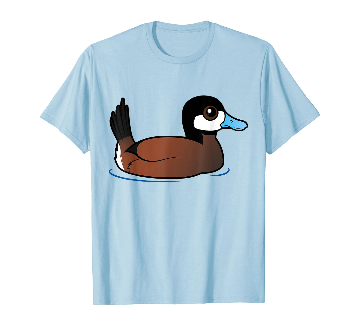 Cute Cartoon Ruddy Duck Birdorable Waterfowl Species T-Shirt