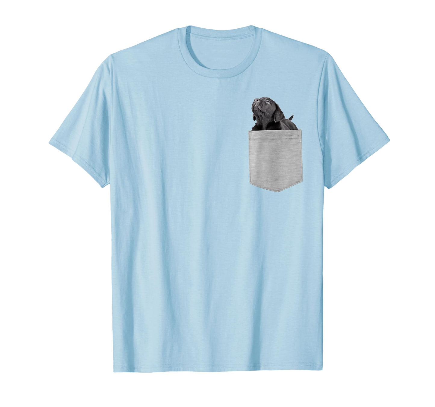 Black Lab puppy in your pocket T-Shirt