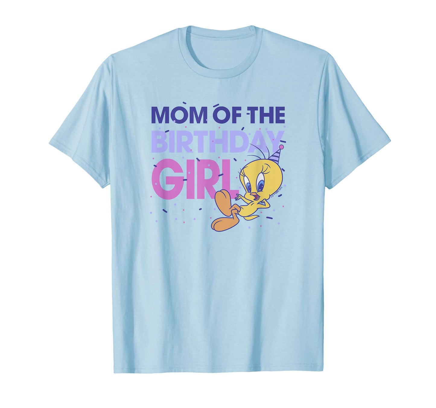 Looney Tunes Tweety Mom Of The Birthday Girl T-Shirt