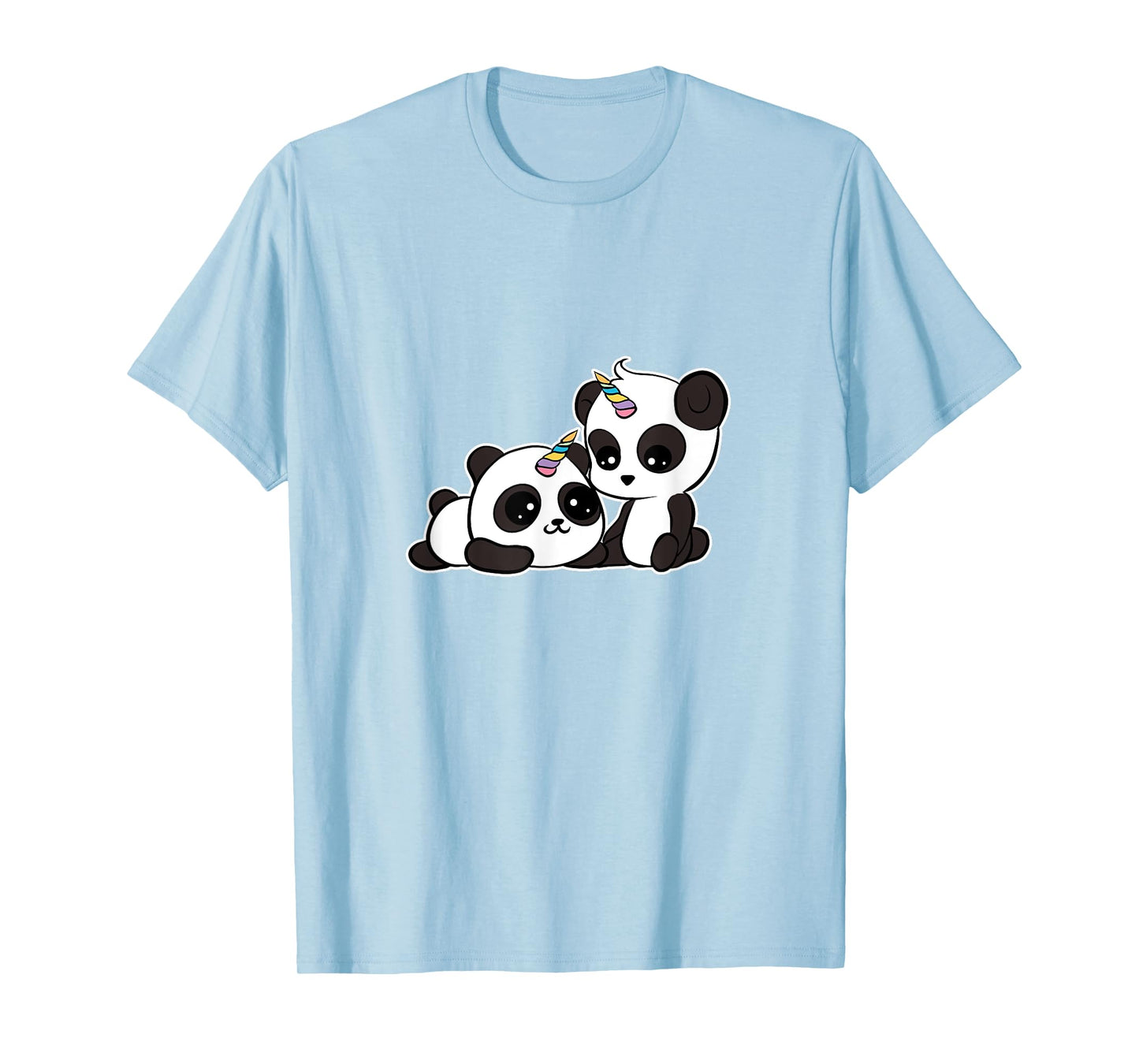 Kawaii Panda Unicorn T-Shirt Pandacorn Lover Tee T-Shirt