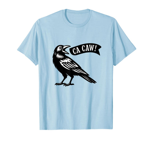 Funny Blackbird Crow Ca Caw Bird Watching Crow Lovers T-Shirt