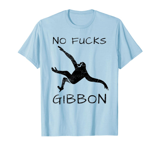 Gibbon Funny Ape Monkey Animal T-Shirt