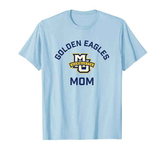 Marquette University Golden Eagles Arched Mom T-Shirt