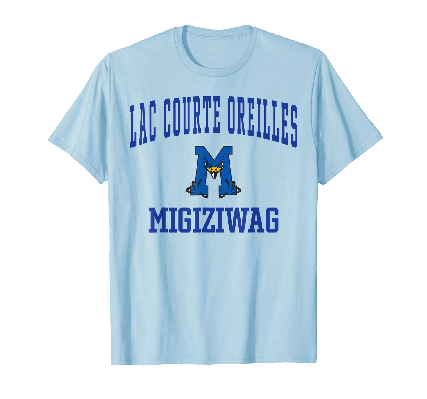 Lac Courte Oreilles Ojibwe School Migiziwag T-Shirt