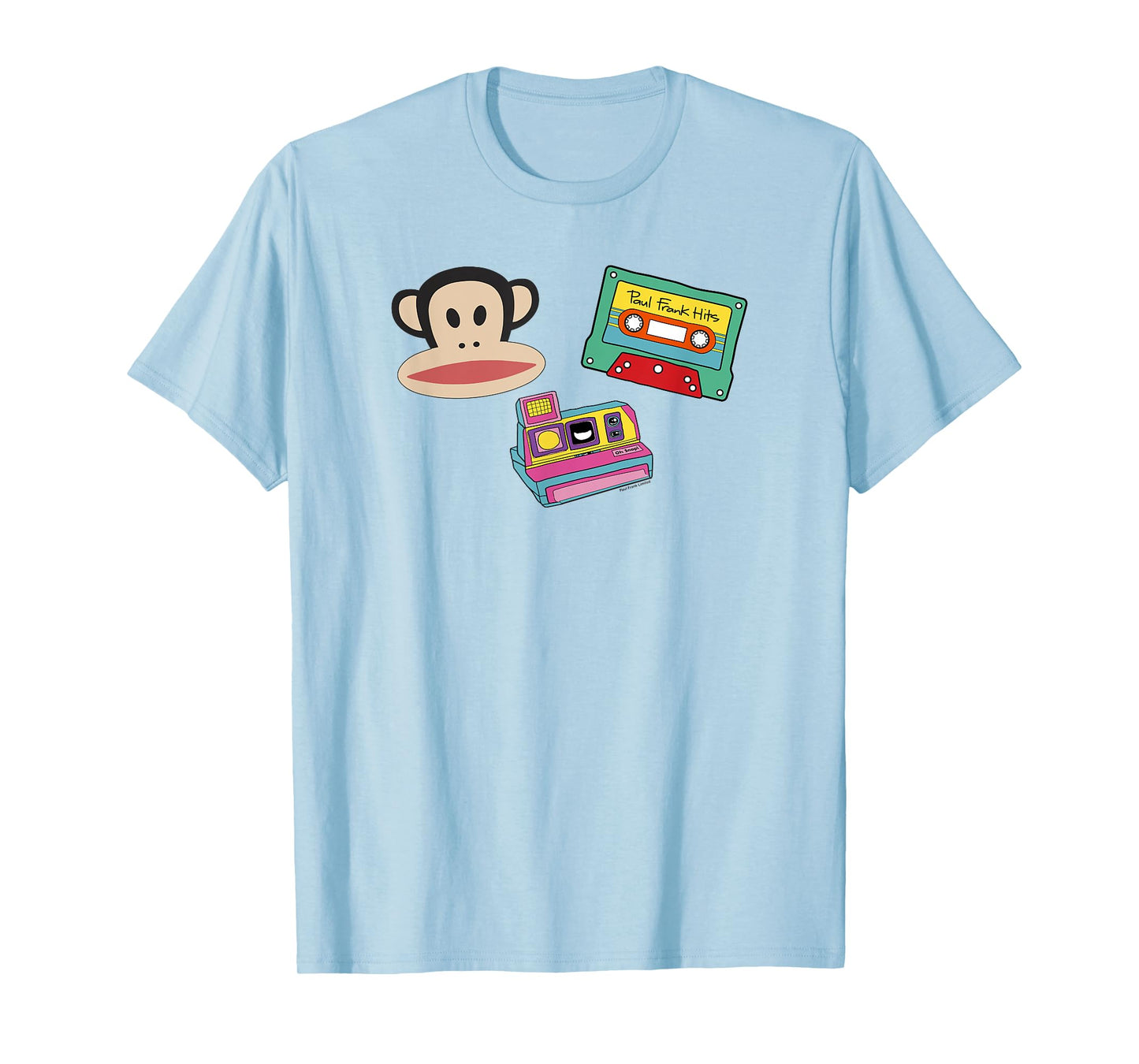 Paul Frank Julius Polaroid And Tape Poster T-Shirt