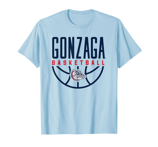 Gonzaga University Bulldogs Basketball Arch T-Shirt