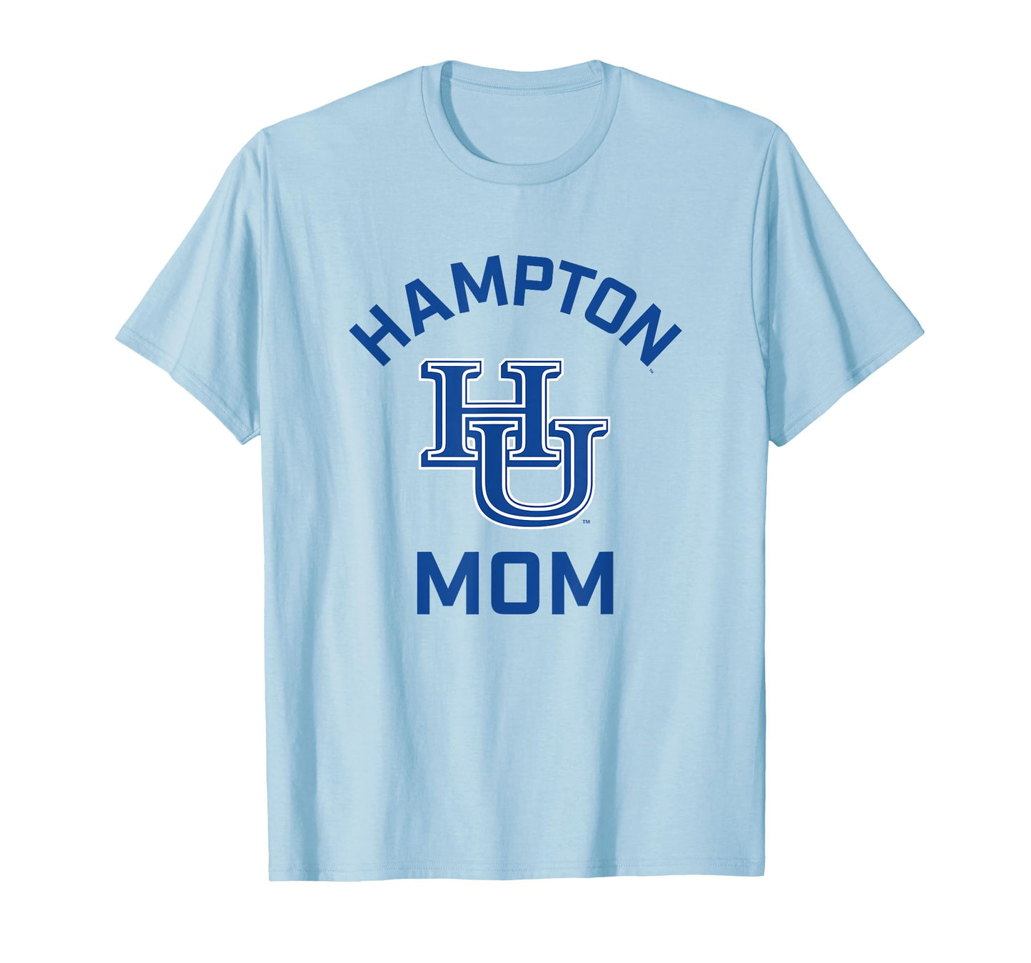 Hampton University Pirates Arched Mom T-Shirt
