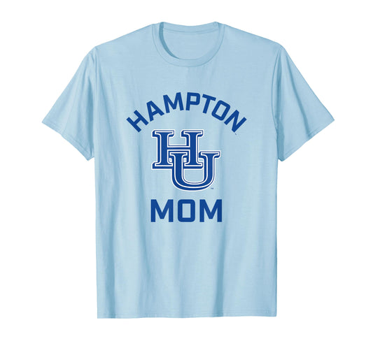 Hampton University Pirates Arched Mom T-Shirt