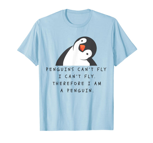 Funny Penguins T-shirt Woman Man Children Gift T-Shirt