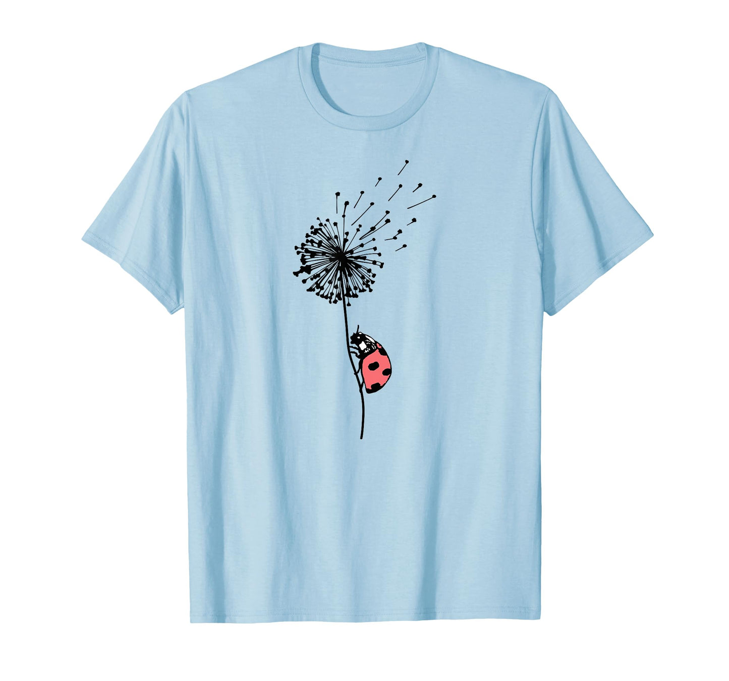 Ladybird on Dandelion T-Shirt