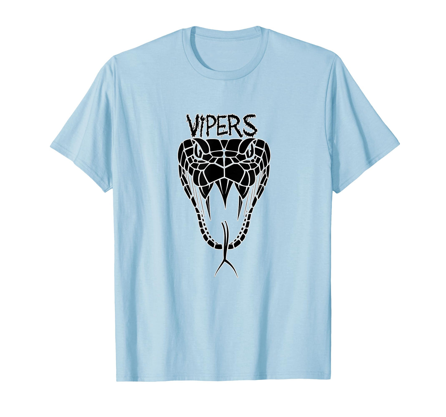 Go Vipers Football Baseball Basketball Cheer Team Fan Spirit T-Shirt