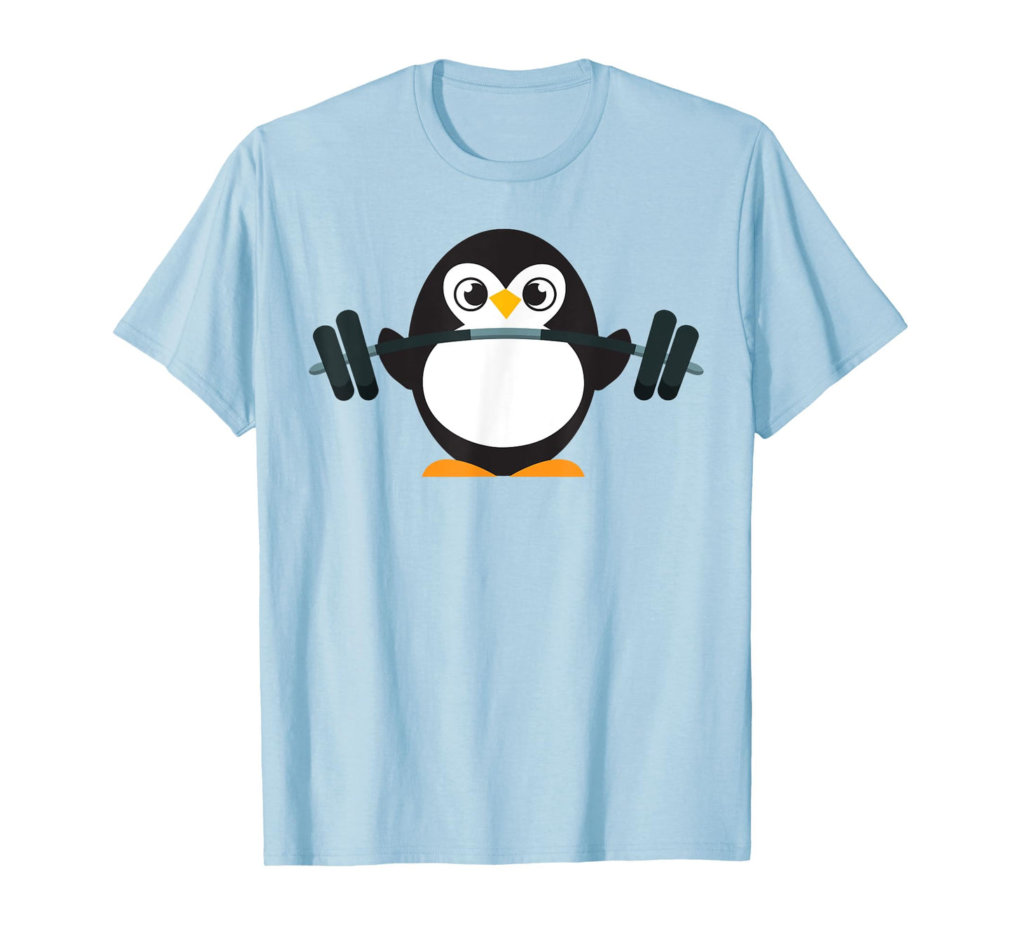 Cute Penguin Weightlifting Shirt - A Perfect Fitness Present T-Shirt