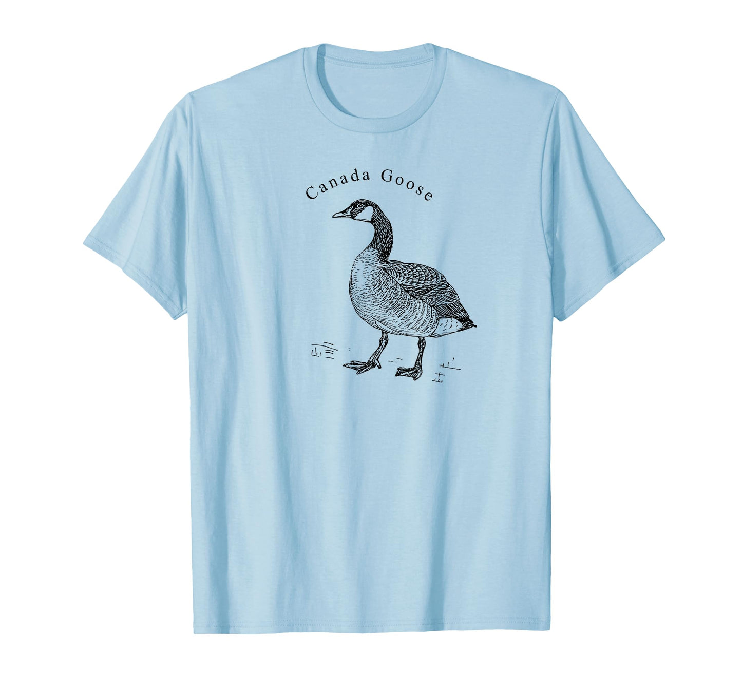 Canada Goose Standing T-shirt Waterfowl Lover T-Shirt