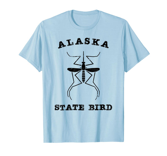 Alaska State Bird Mosquito T-Shirt