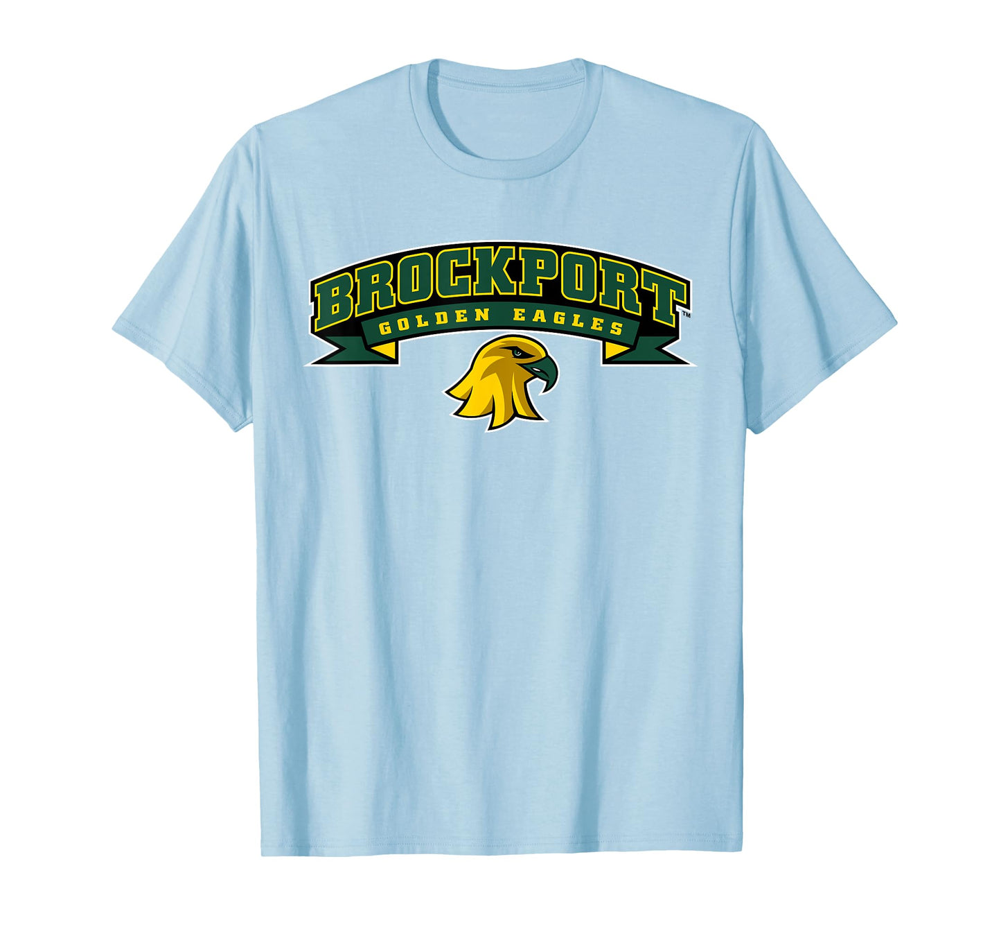 SUNY Brockport Golden Eagles Banner Logo T-Shirt