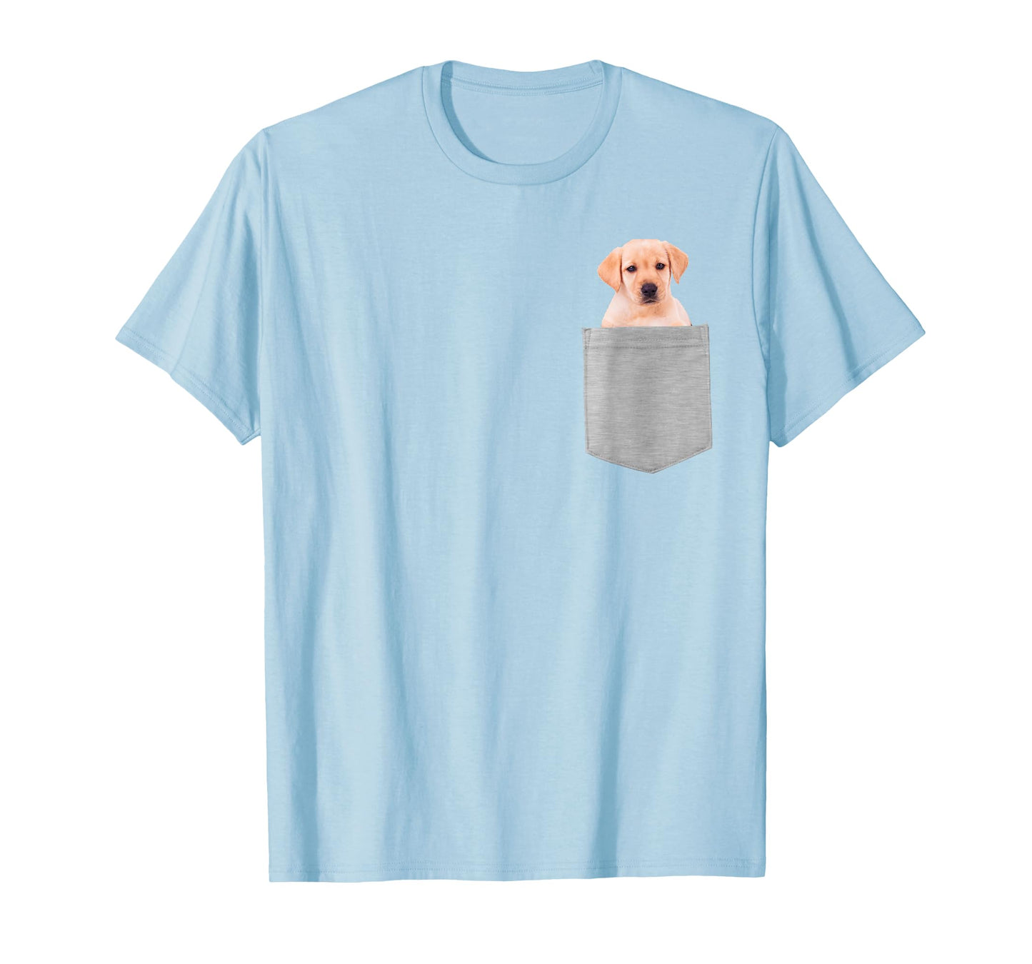Dog in Your Pocket Yellow Lab, Labrador T-Shirt