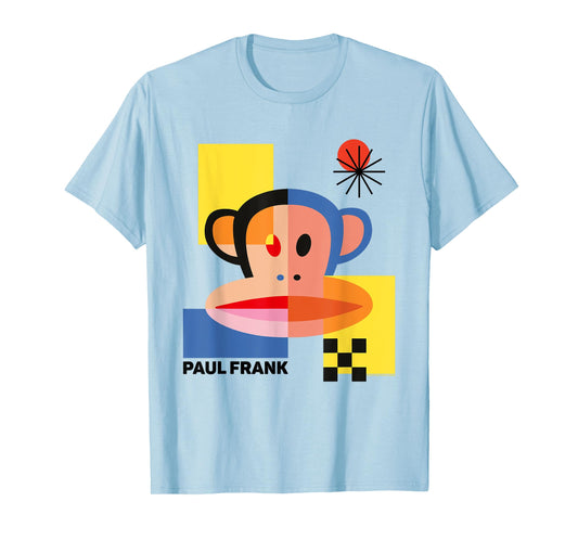Paul Frank Julius Abstract 80s Block Art T-Shirt