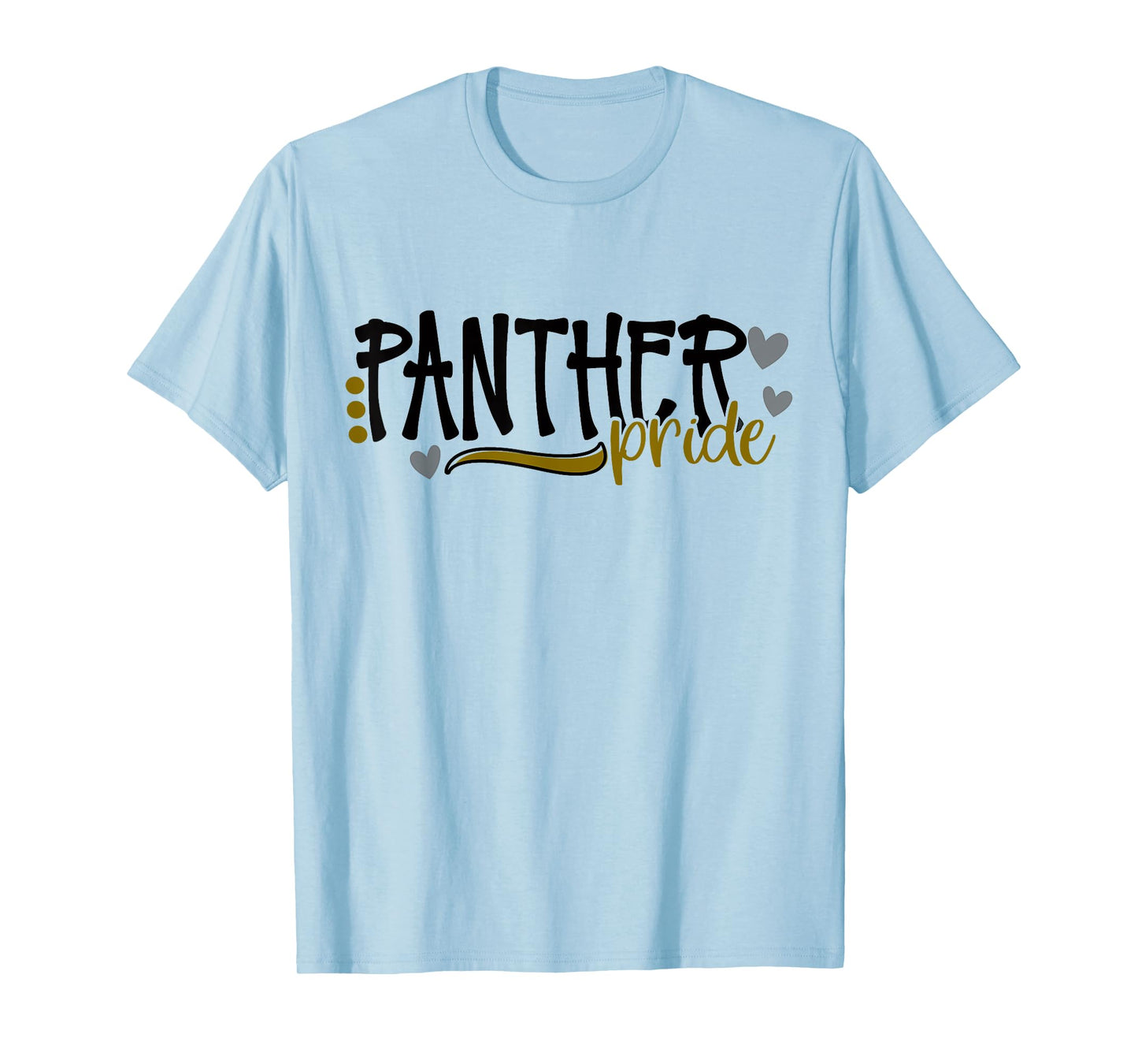 Panther Pride School Sports Fan Team Spirit T-Shirt