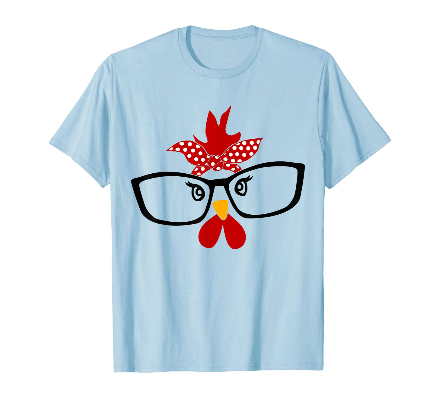Funny Chicken Face Halloween Costume T-Shirt