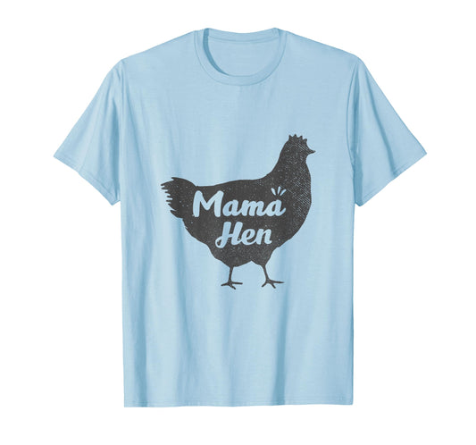 Mama Hen Outfit Retro Vintage Chicken Mom Breeder Women T-Shirt