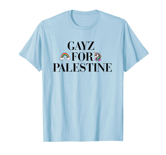 Gayz For Palestine LGBTQ T-Shirt