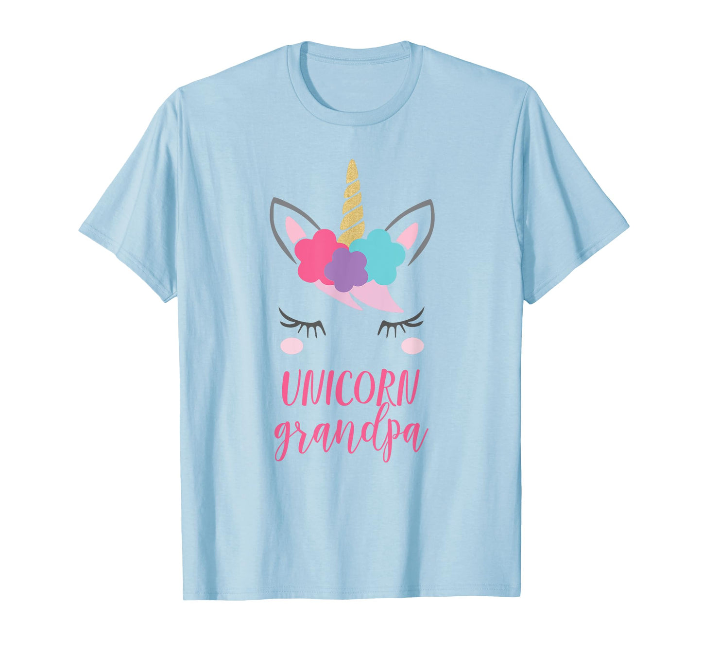 Unicorn Grandpa Gift, Unicorn Grandfather Shirt T-Shirt