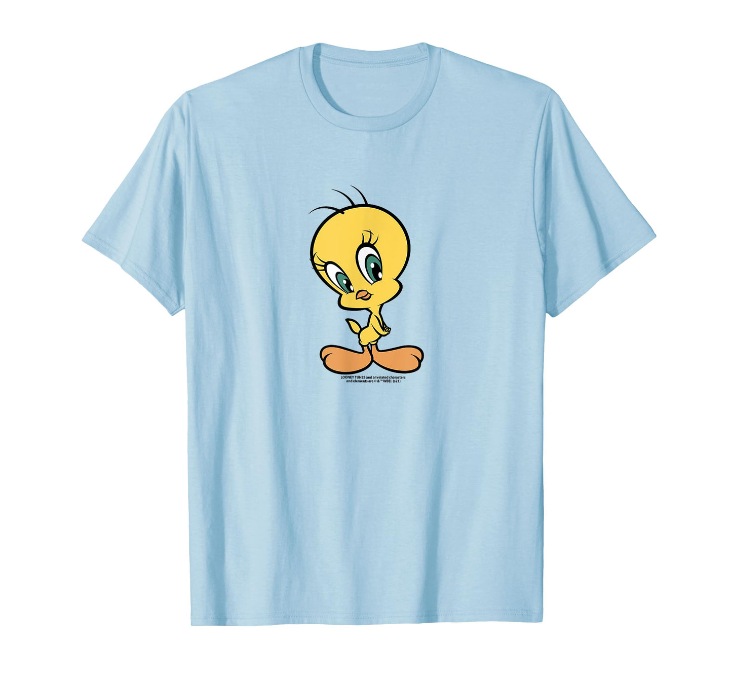Looney Tunes Tweety Bird Cute Portrait Folded Hands T-Shirt