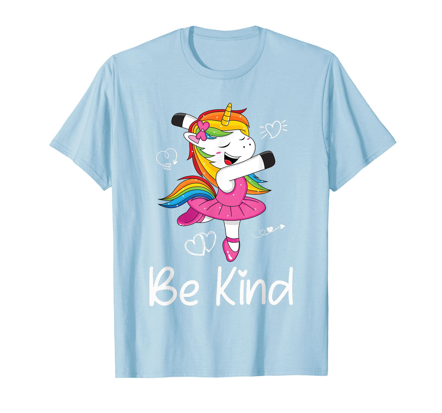 Dancing Unicorn Kids Be Kind Anti Bullying Unity Day Orange T-Shirt