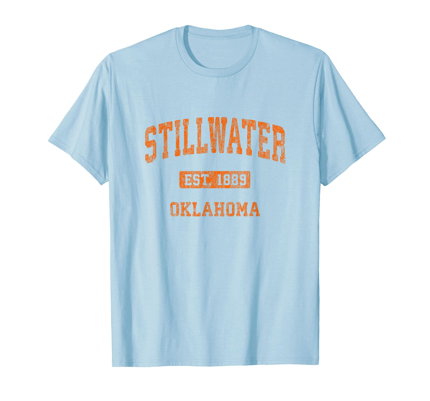 Stillwater Oklahoma OK Vintage Athletic Sports Design T-Shirt