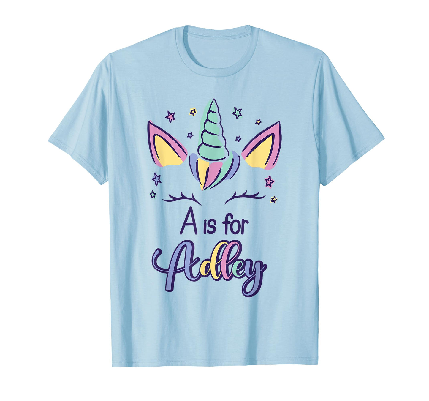 First Name Adley Personalized A Is For Adley T-Shirt