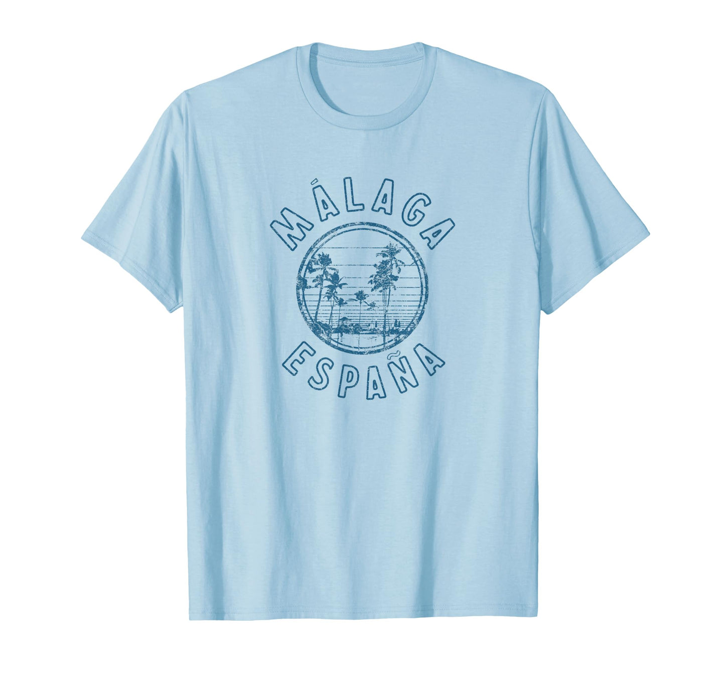 Spain Malaga Retro Vintage T-Shirt