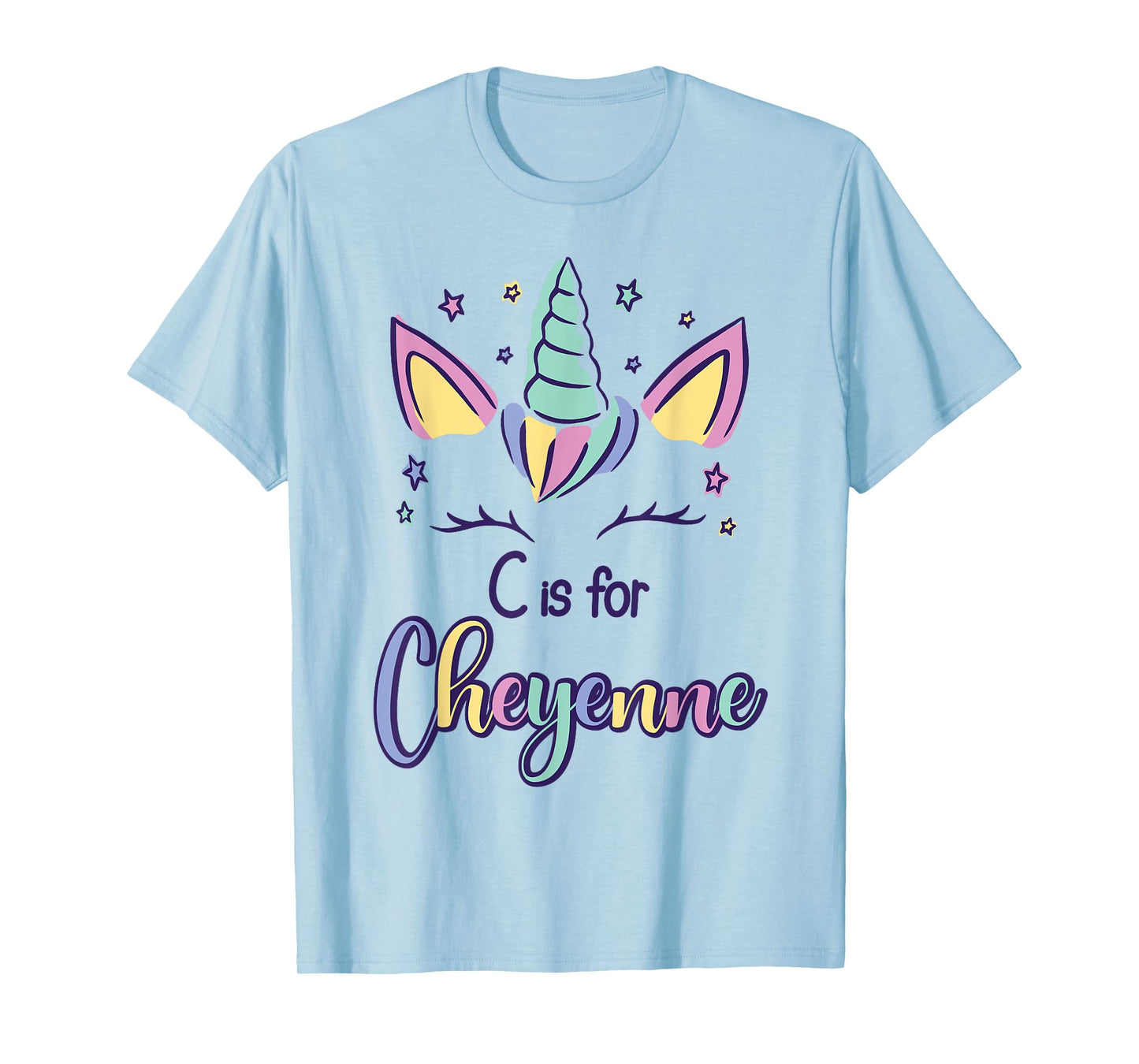 First Name Cheyenne Personalized C Is For Cheyenne T-Shirt