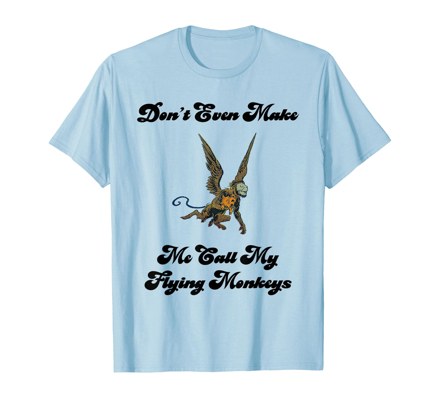 Wizard Flying Monkey T-Shirt Funny T-Shirt