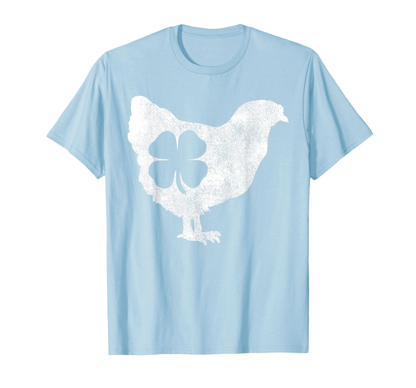 Chicken Bird Hen Shamrock St. Patrick's Day Saint Paddy's T-Shirt