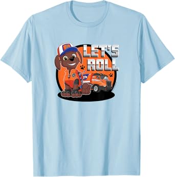 Paw Patrol - Truck Pups Let's Roll Zuma T-Shirt