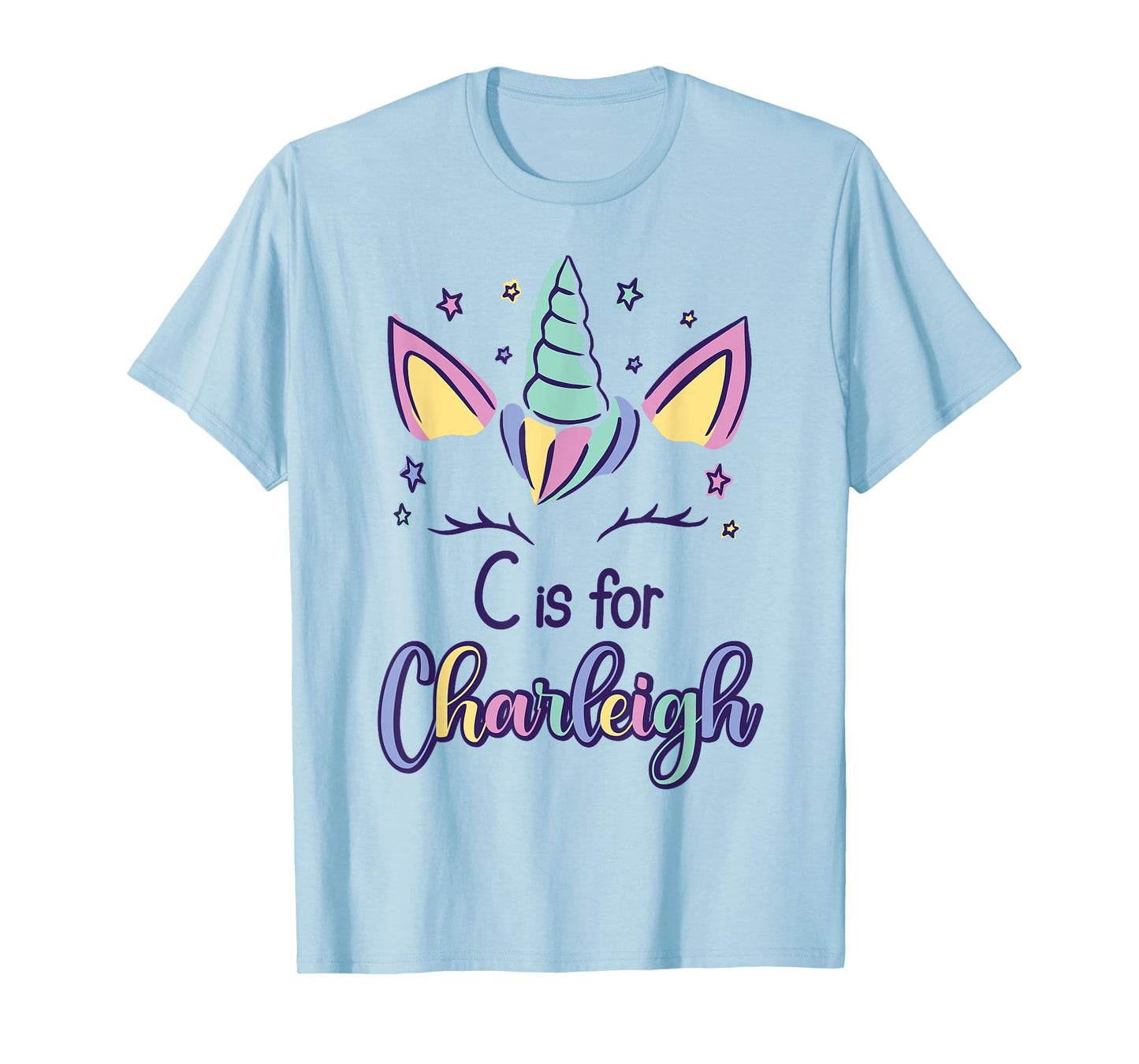 First Name Charleigh Personalized C Is For Charleigh T-Shirt