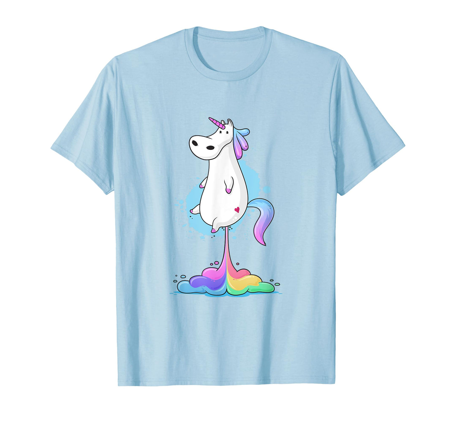 Funny Unicorn Fart Party - Farting Rainbow Squad T-Shirt