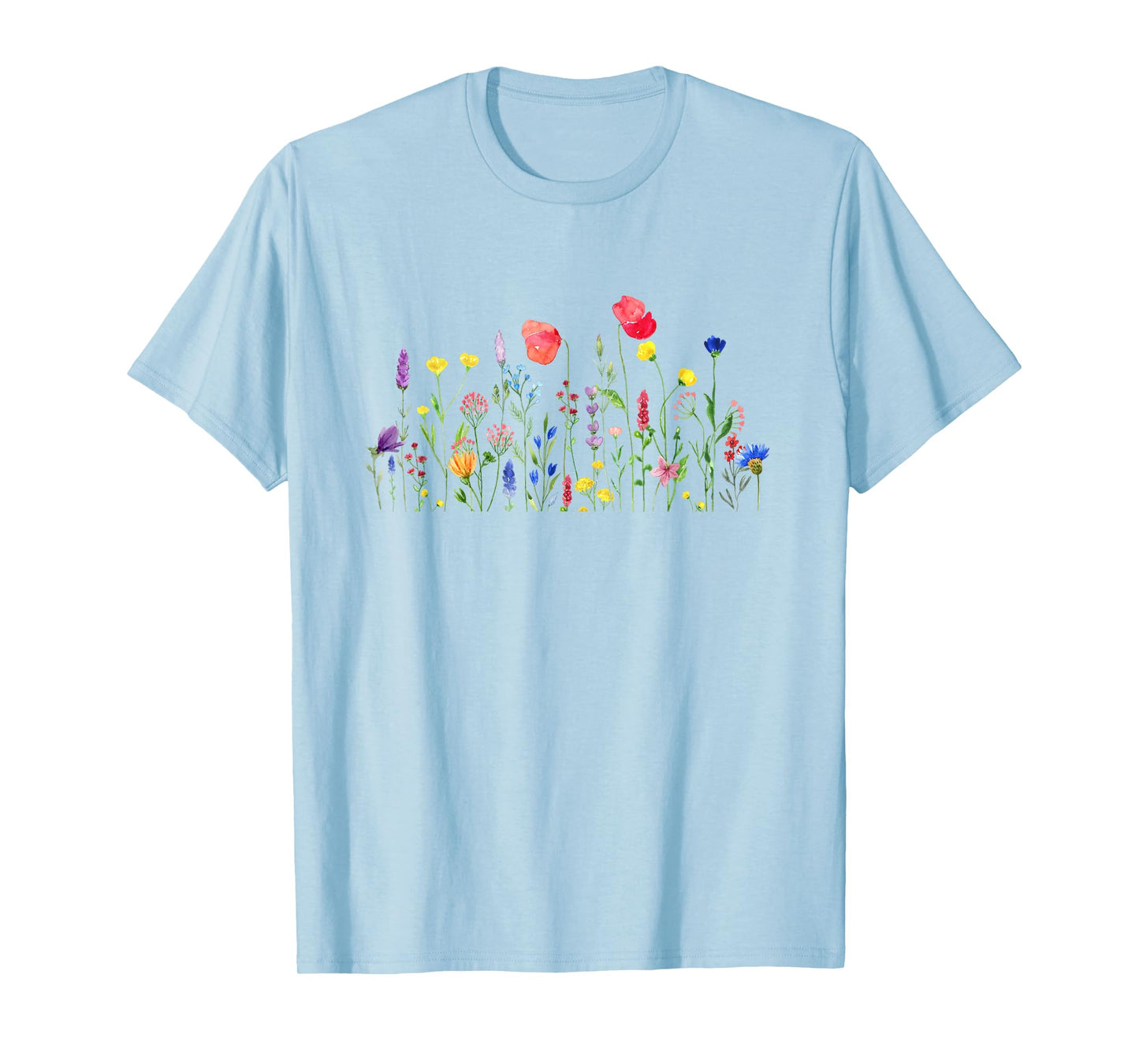 Spring Summer Wildflowers Men Women Kids T-Shirt