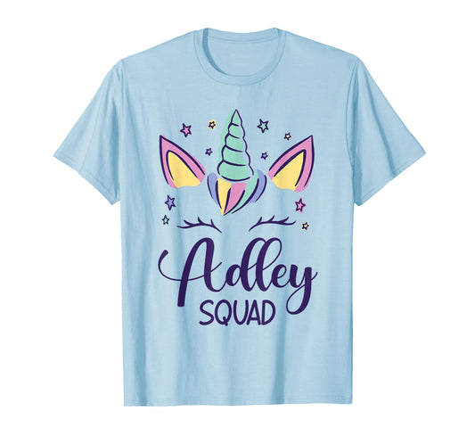 First Name Adley Personalized Adley Squad T-Shirt
