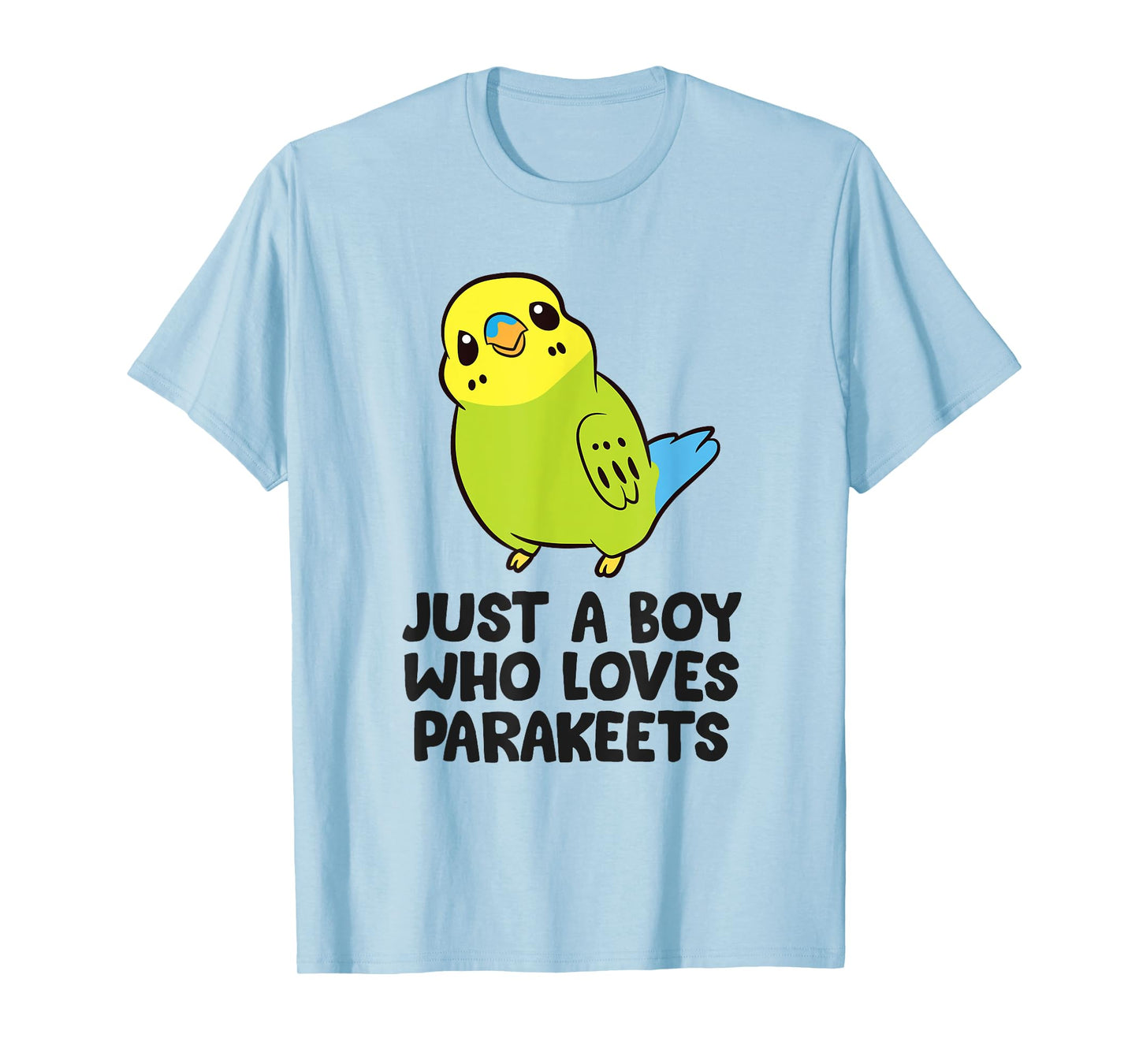 Parakeet Boy Just a Boy Who Loves Parakeets T-Shirt