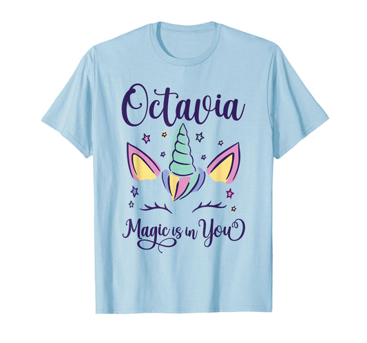 First Name Octavia Personalized I Love Octavia T-Shirt