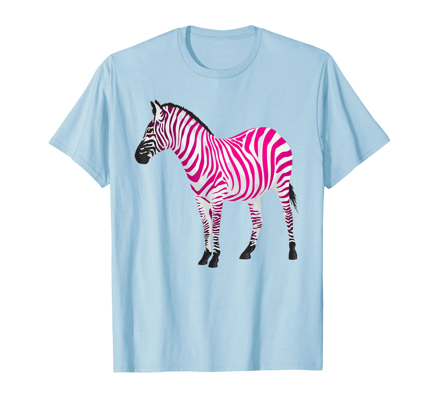 Beautiful Zebra Pink Sassy Art T-Shirt T-Shirt