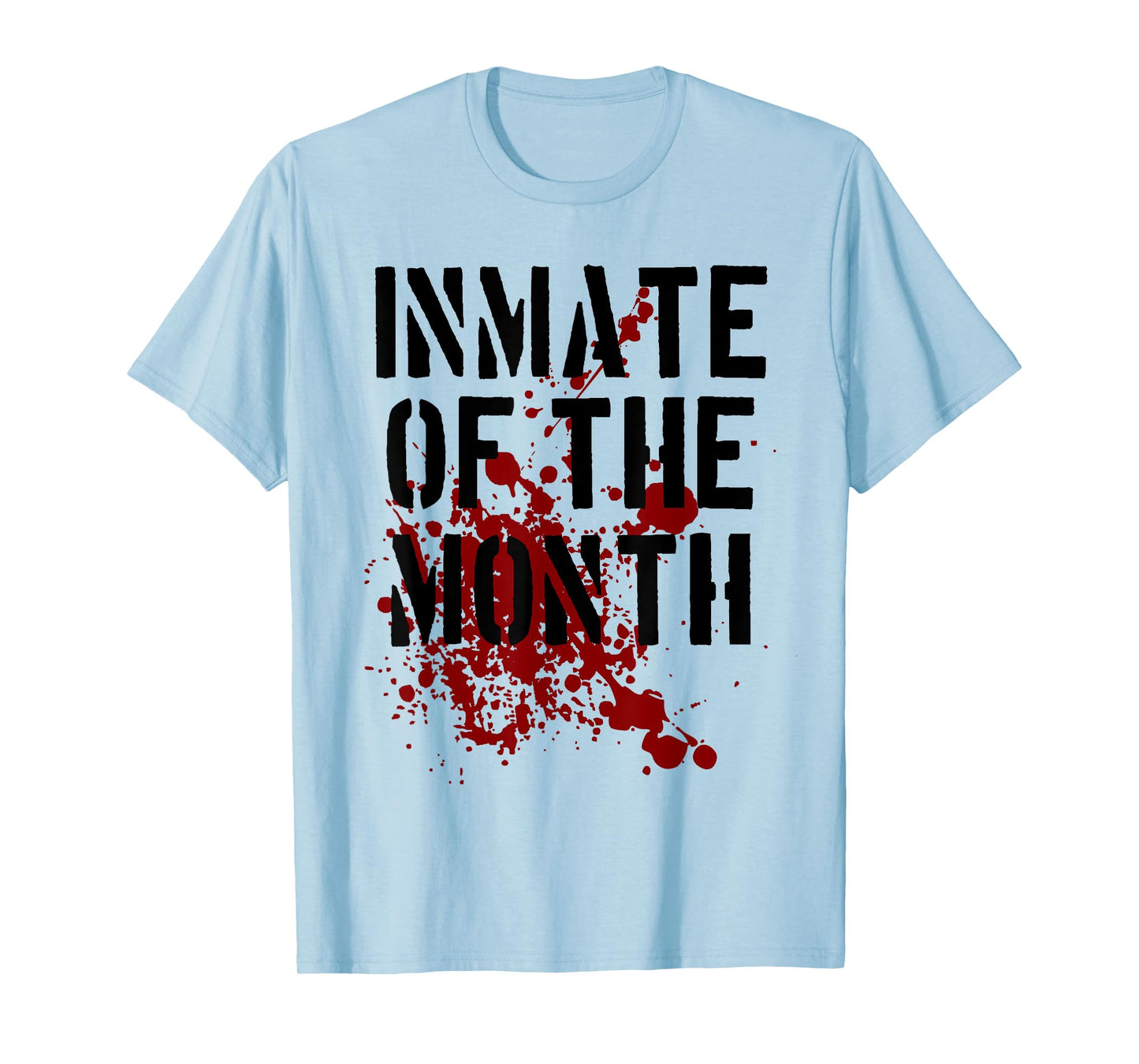 Inmate T Shirt Prisoner Outfit Inmate of the Month