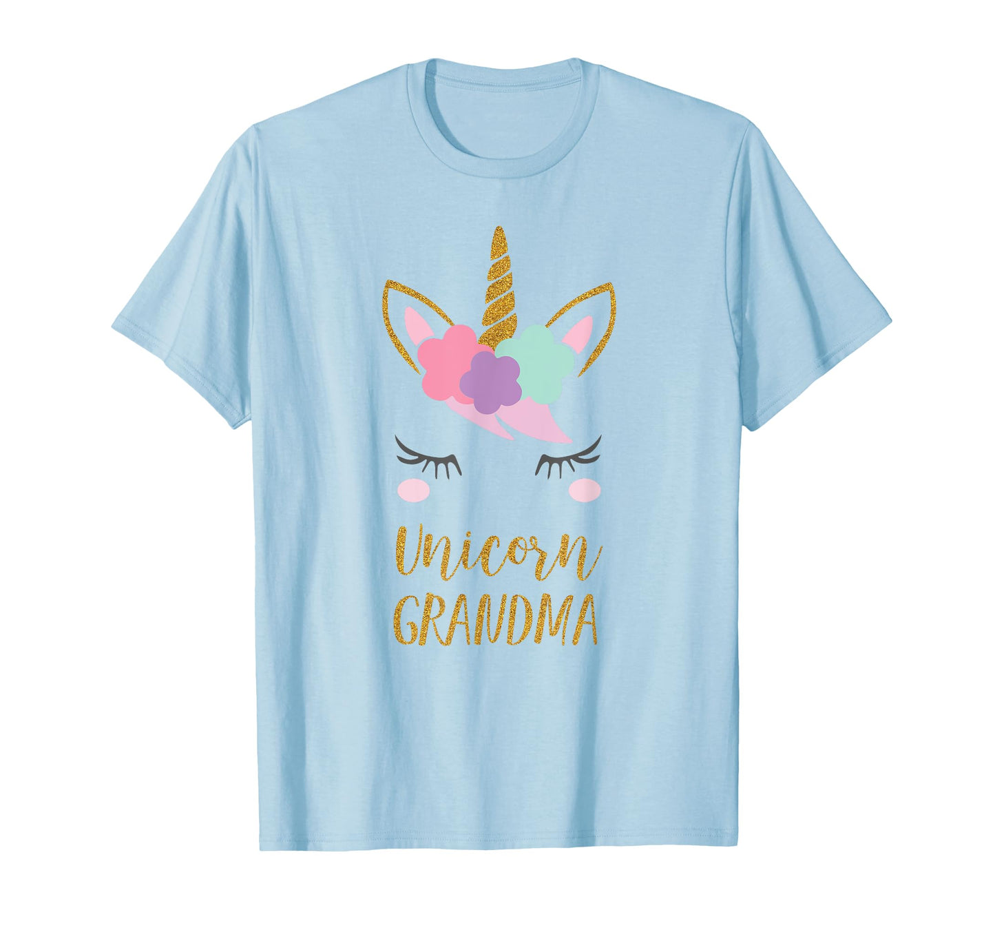 Grandma Unicorn Shirt, Cute Unicorn Grandma Gift T-Shirt
