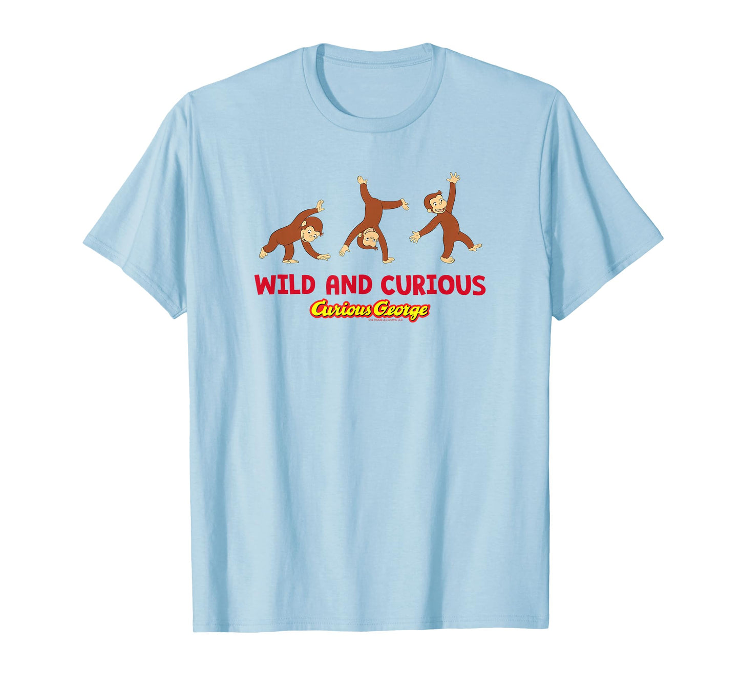 Curious George Wild and Curious Cartwheel T-Shirt