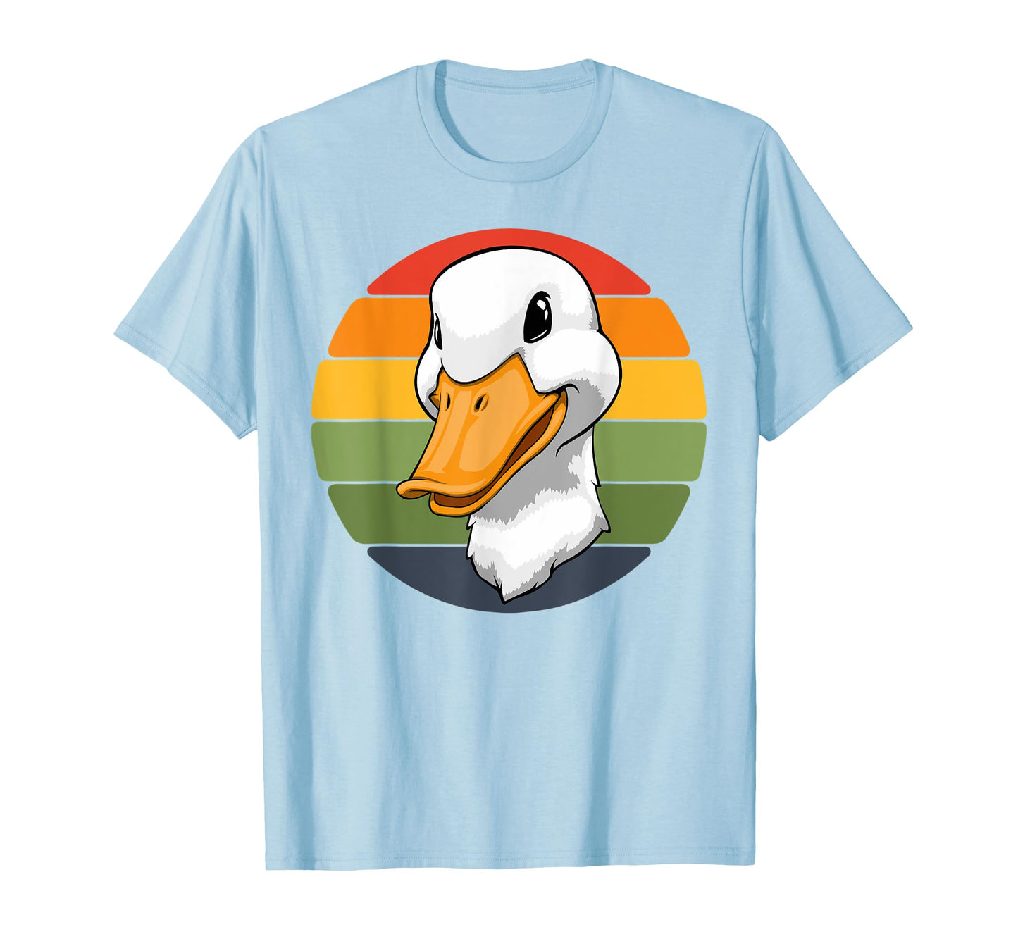 Duck Head Retro Funny Water Ducklings T-Shirt