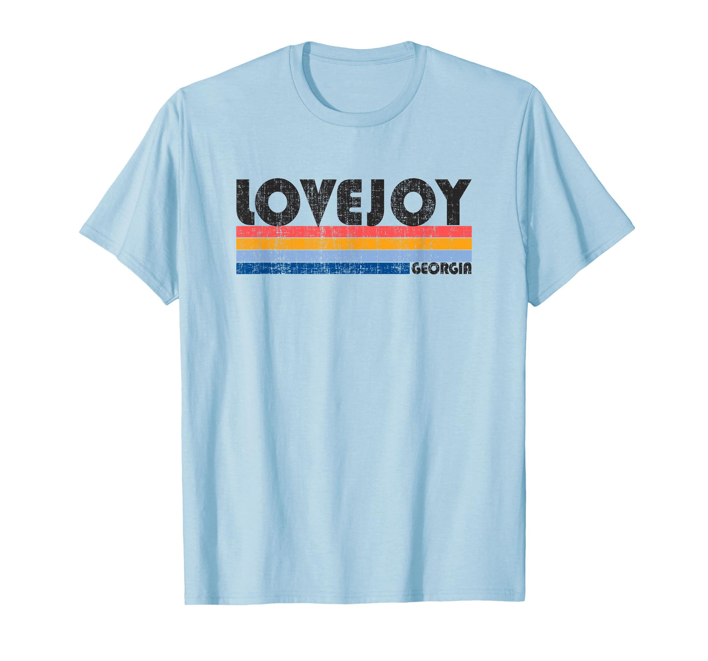Show your Lovejoy, GA Hometown Pride with this Retro 70s 80s T-Shirt