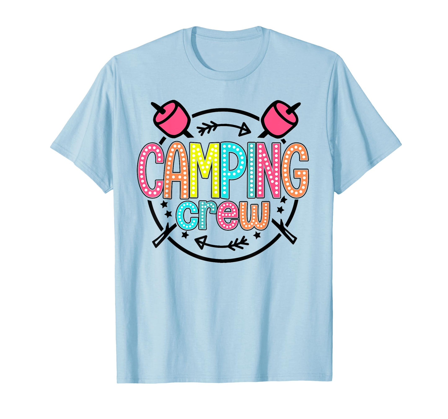 Family Camper Group Camping Crew Camping Matching T-Shirt