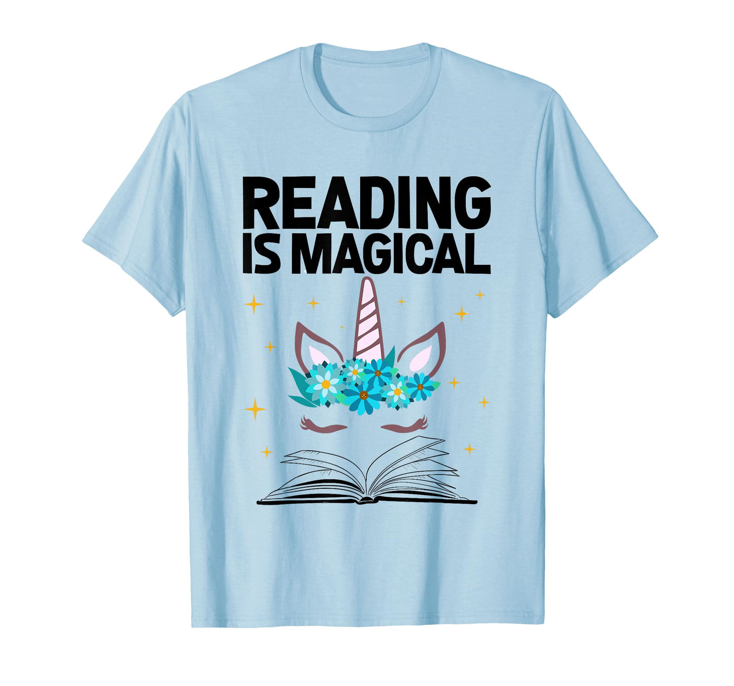 Reading Is Magical T-Shirt Unicorn Book Lover Shirts Gift T-Shirt